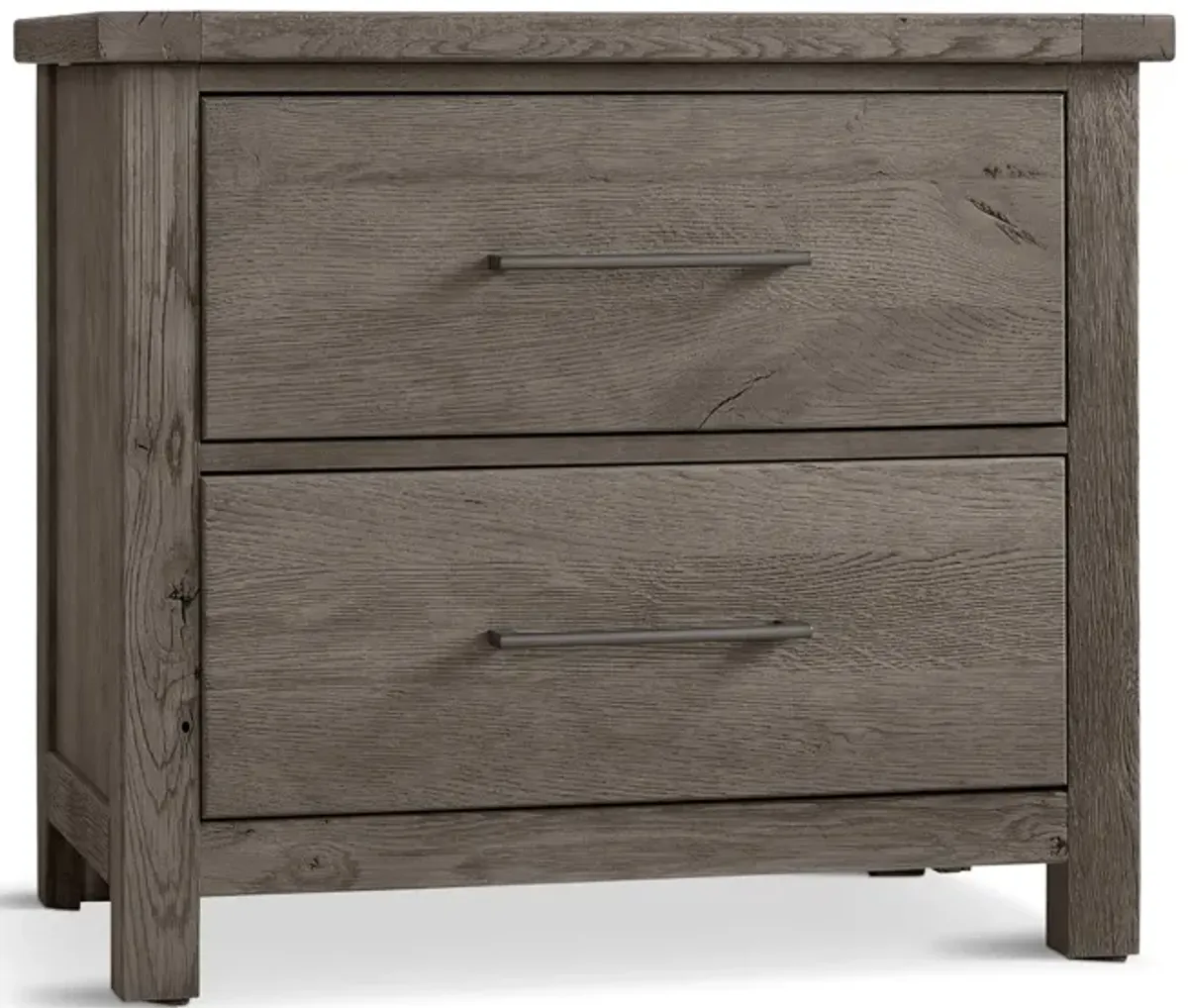 Gable Ridge Nightstand - Mystic Grey