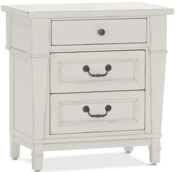 Stoney Creek 3 Drawer Nightstand