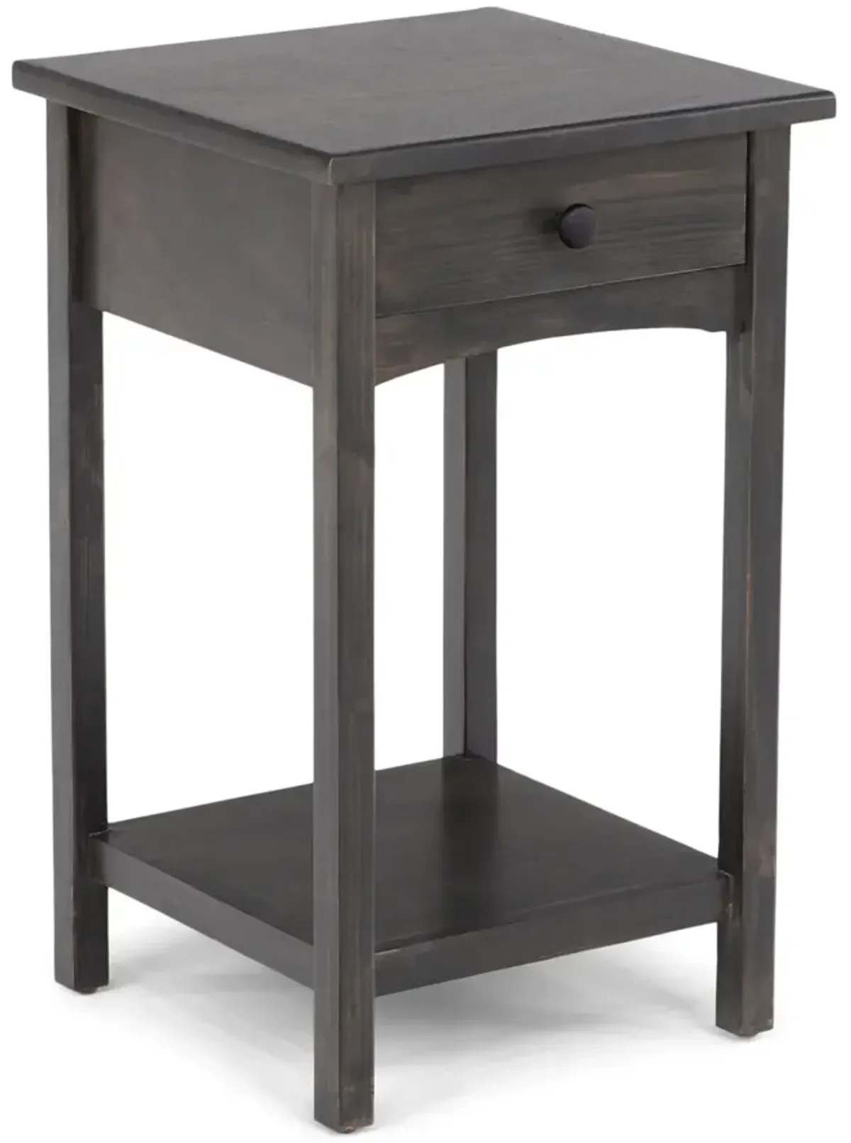 Ideal Nightstand - Smoked Pewter