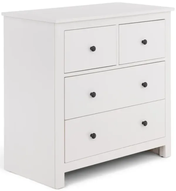 Ideal 4 Drawer Chest - Off White