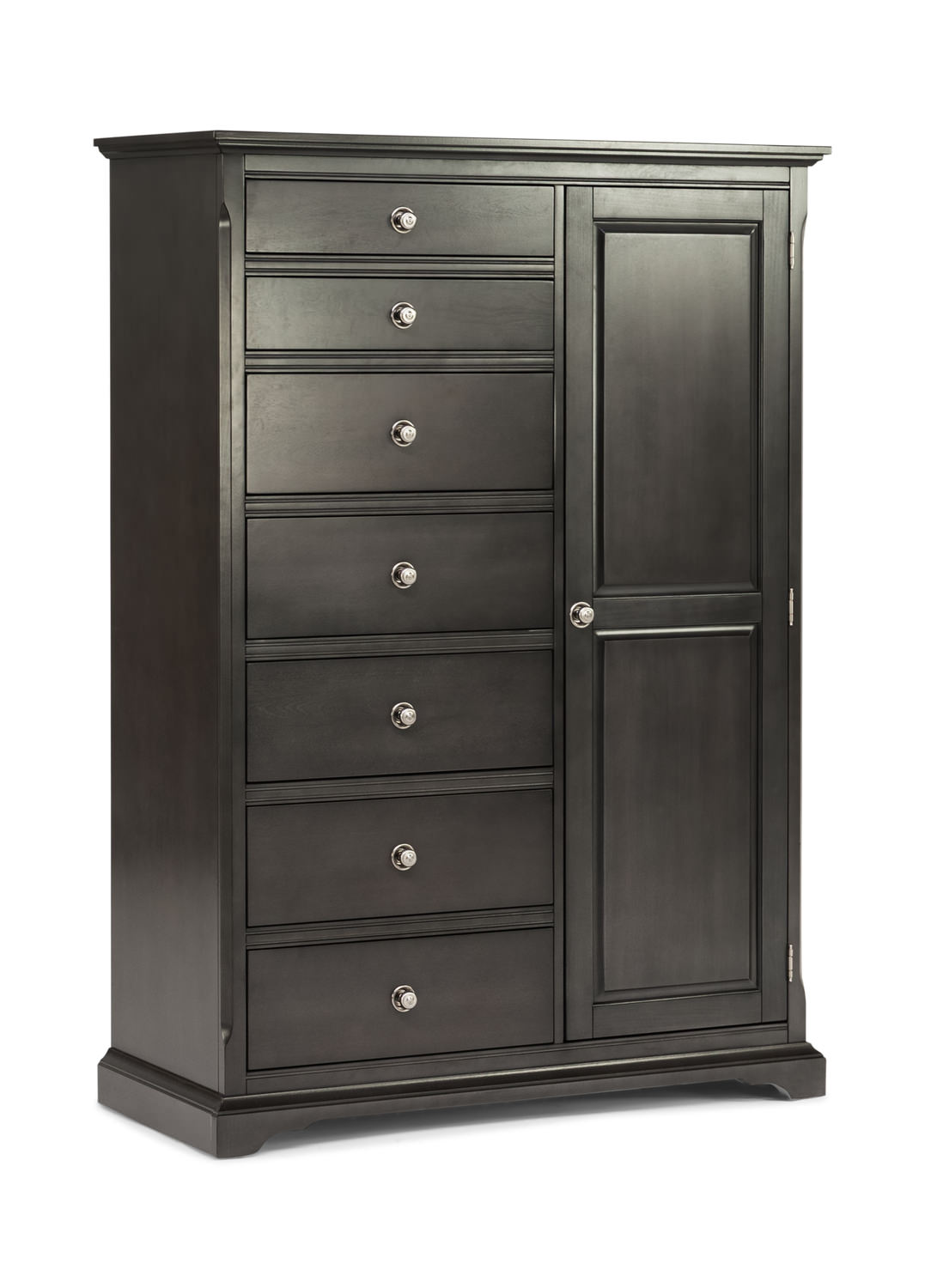 French Quarters Gentleman s Chest Grey Finish