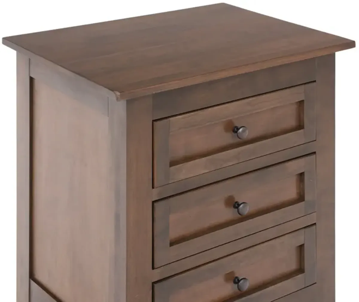 Taylor J 3 Drawer Nightstand