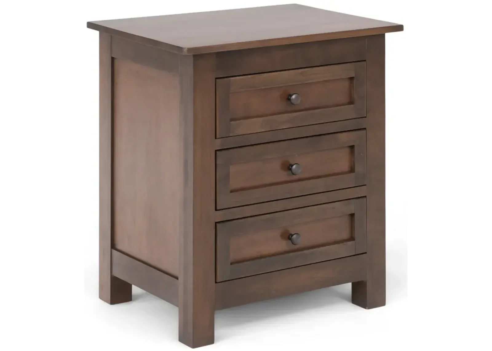 Taylor J 3 Drawer Nightstand