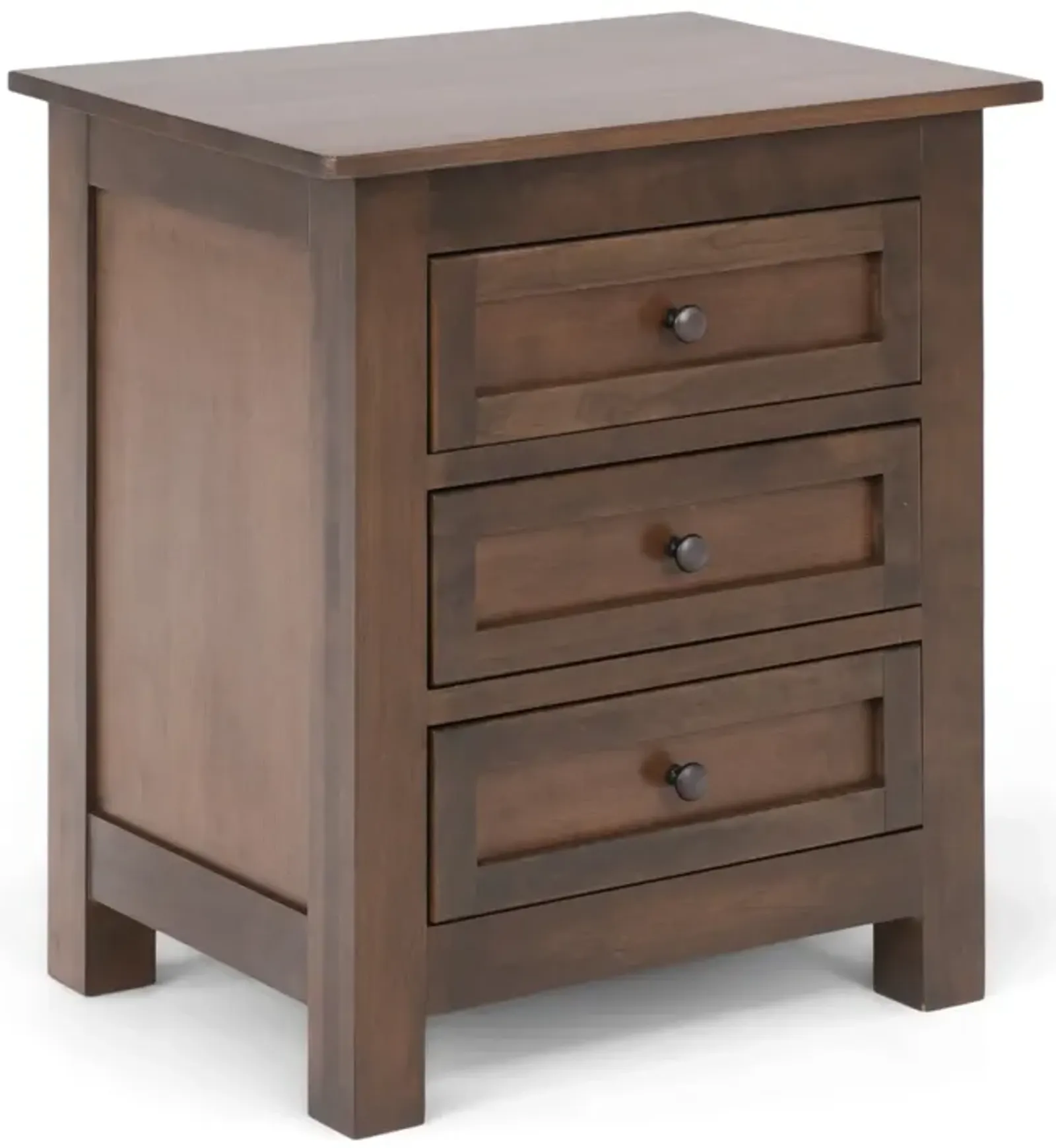 Taylor J 3 Drawer Nightstand