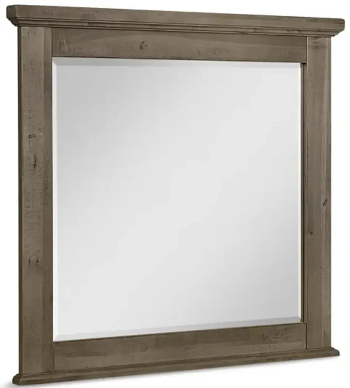 Cool Rustic Mirror - Stone Grey