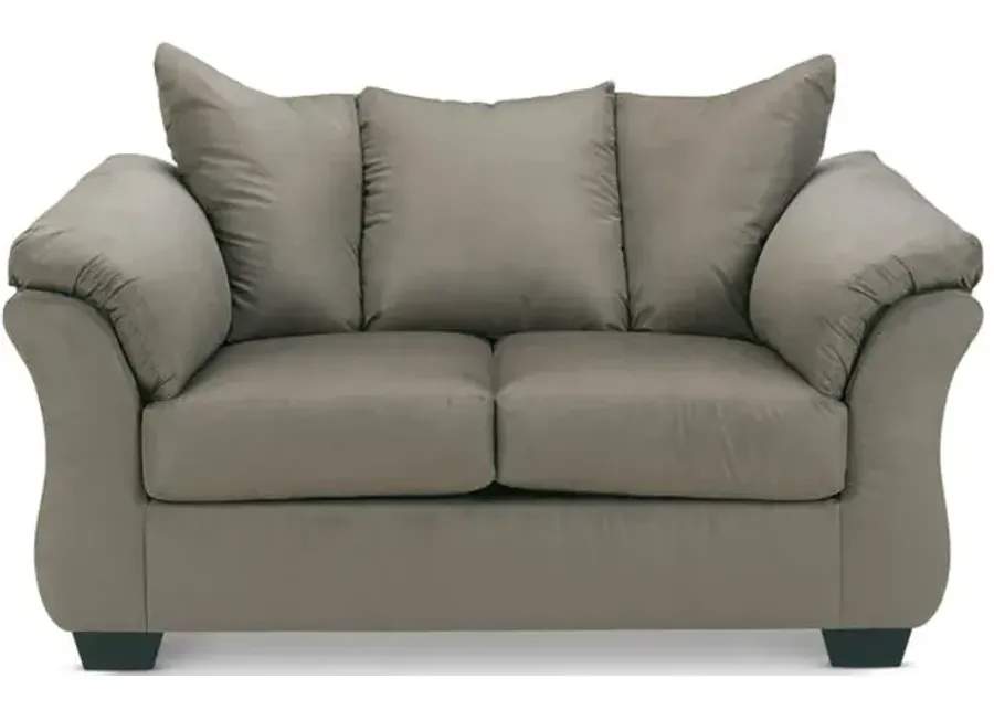 Almath Loveseat - Cobblestone