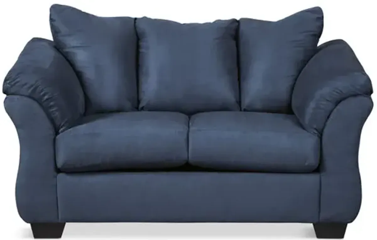 Almath Loveseat - Blue