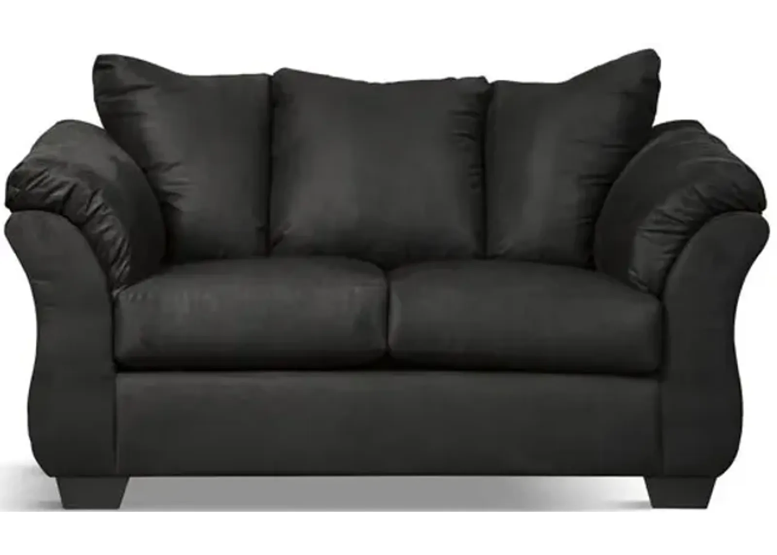 Almath Loveseat - Black