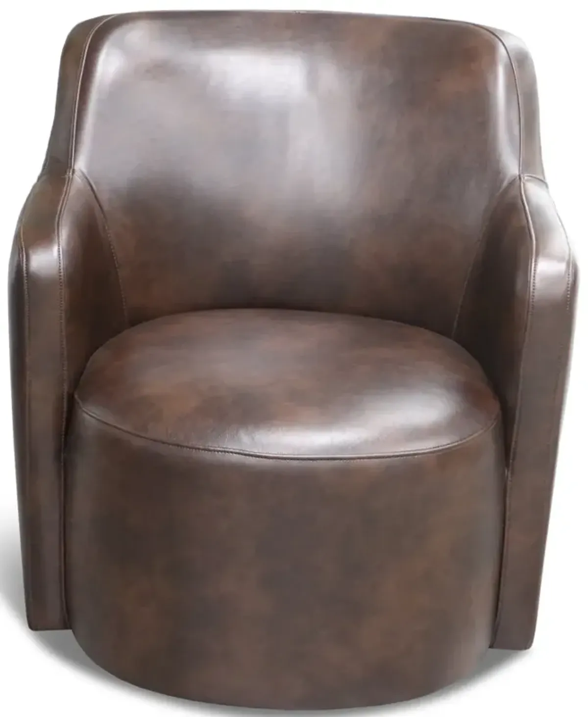 Kalla Swivel Chair - Chocolate