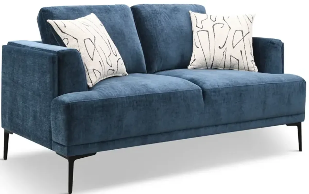 Meril Loveseat - Midnight