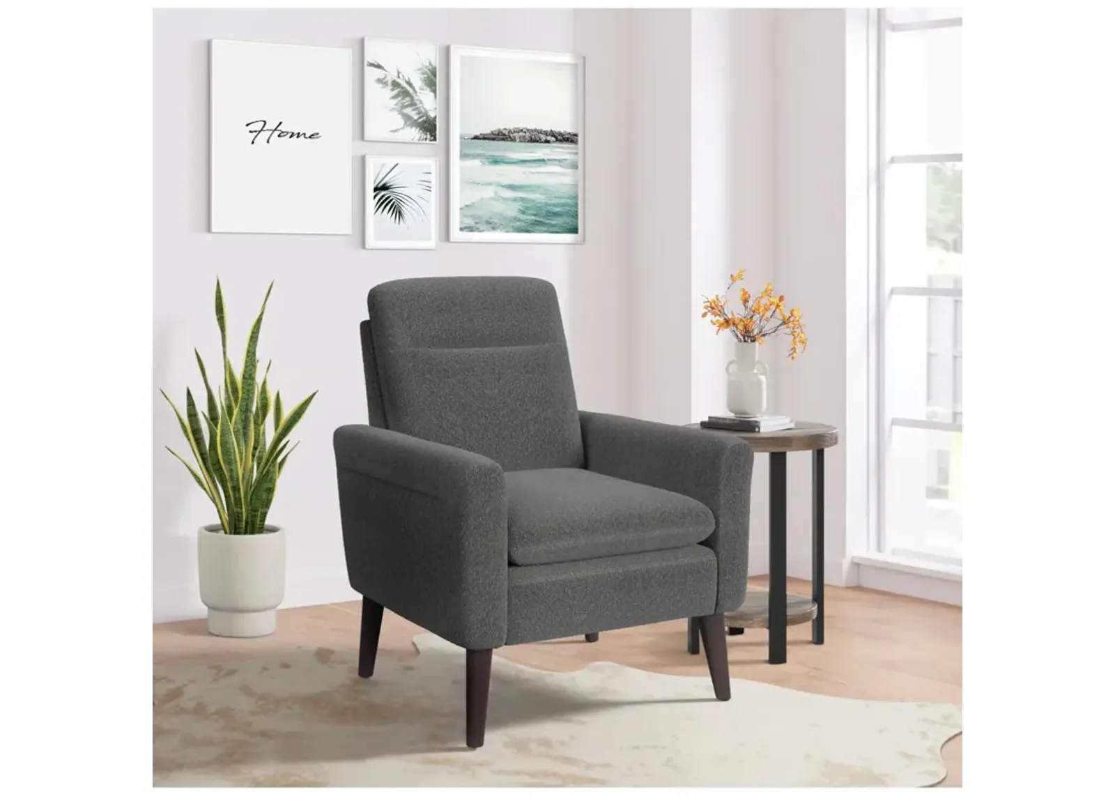 Janice Accent Chair - Grey