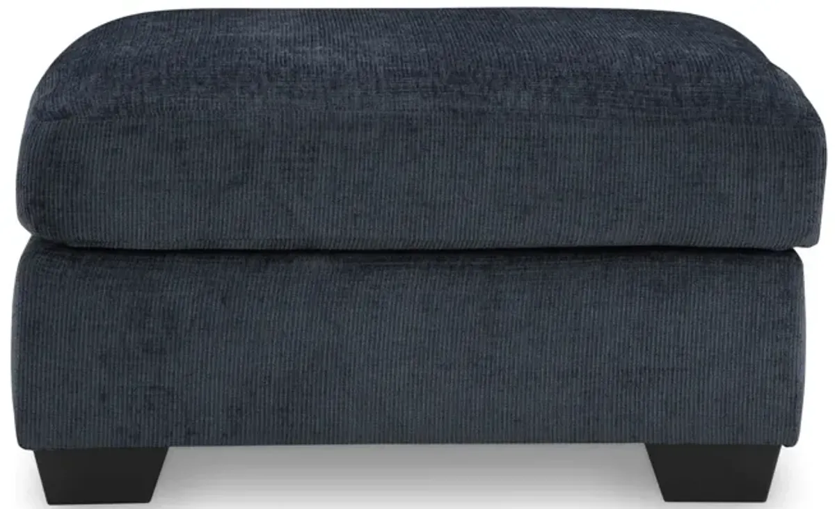 Austin Cocktail Ottoman - Ink