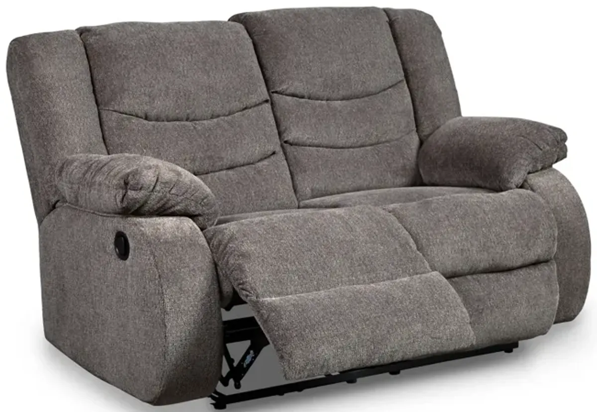 Plante Reclining Loveseat - Gray