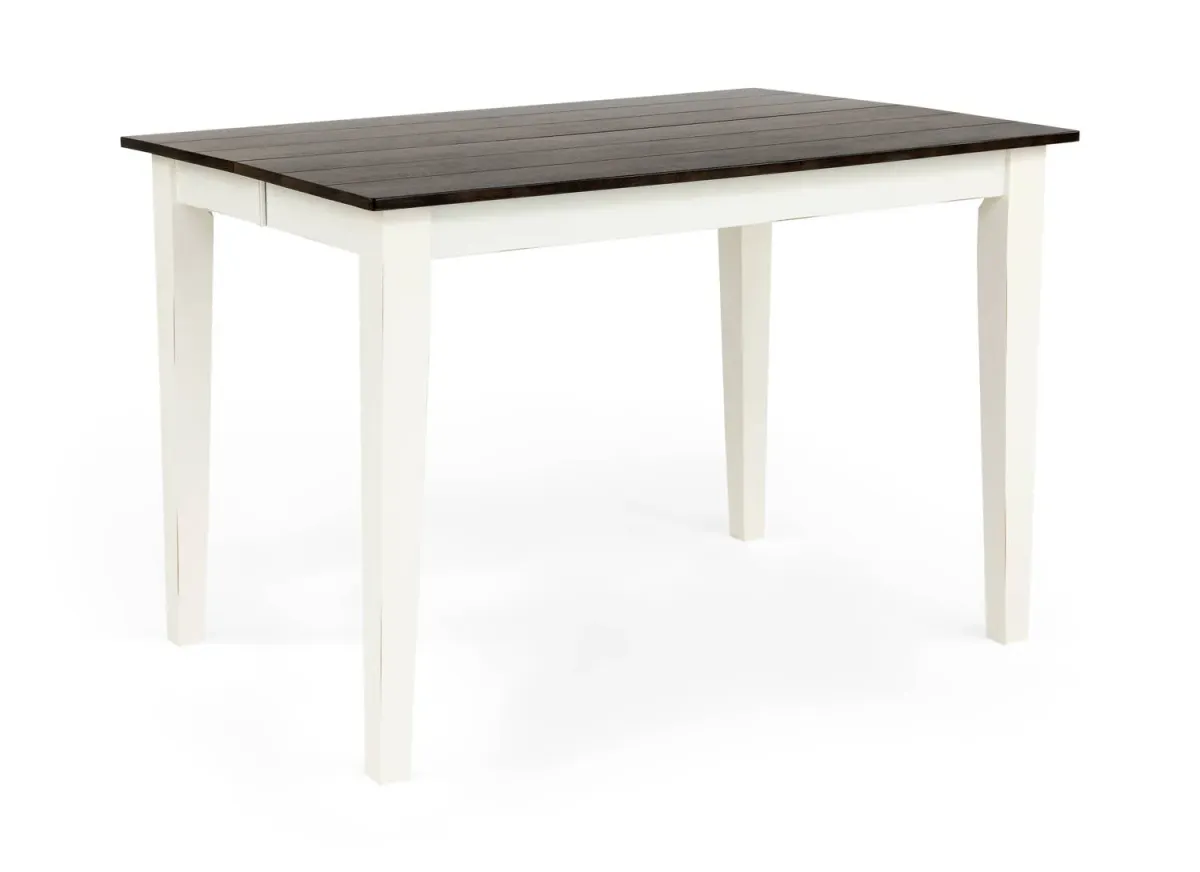   La Carte Counter Table - White