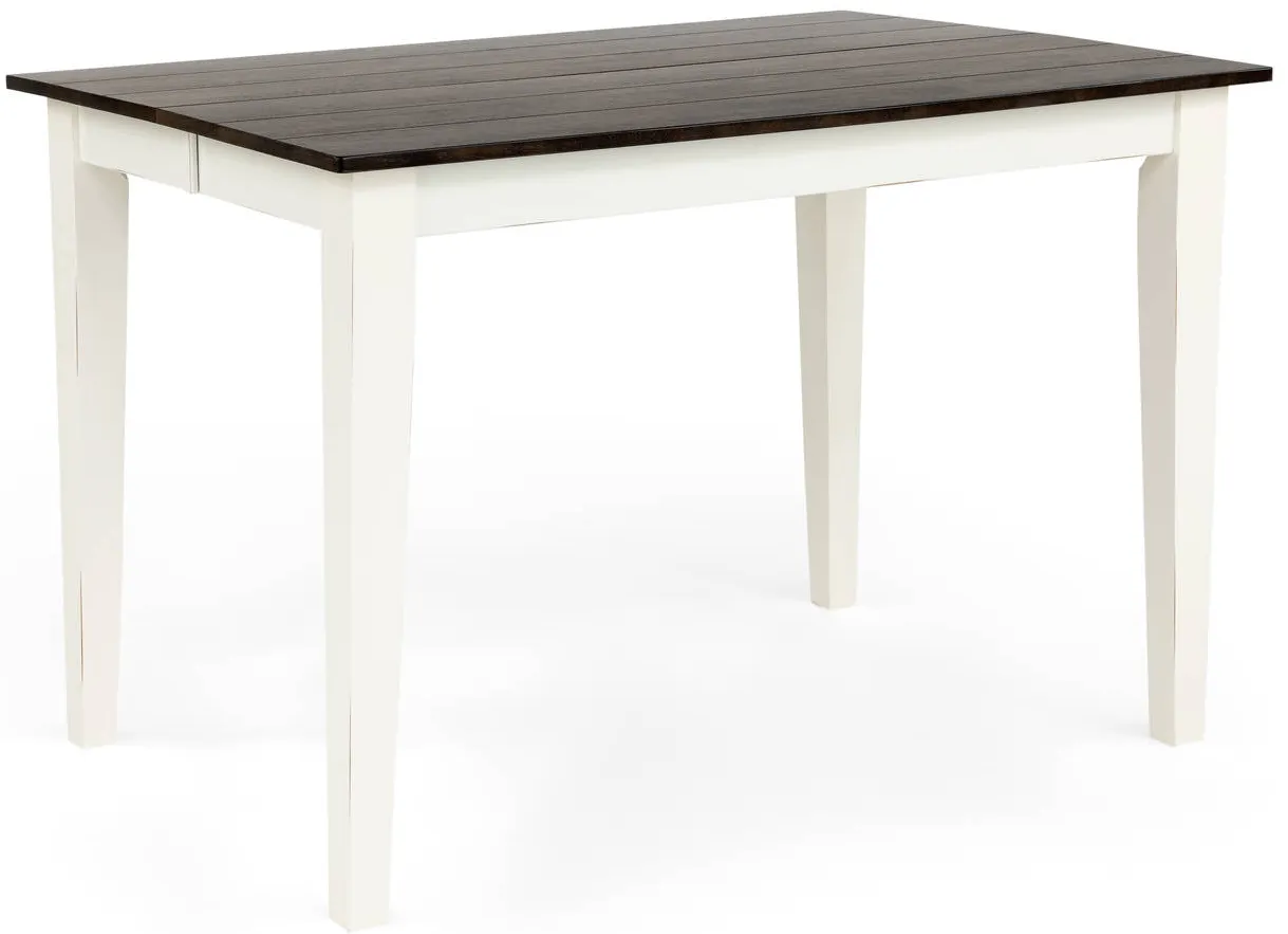  La Carte Counter Table - White