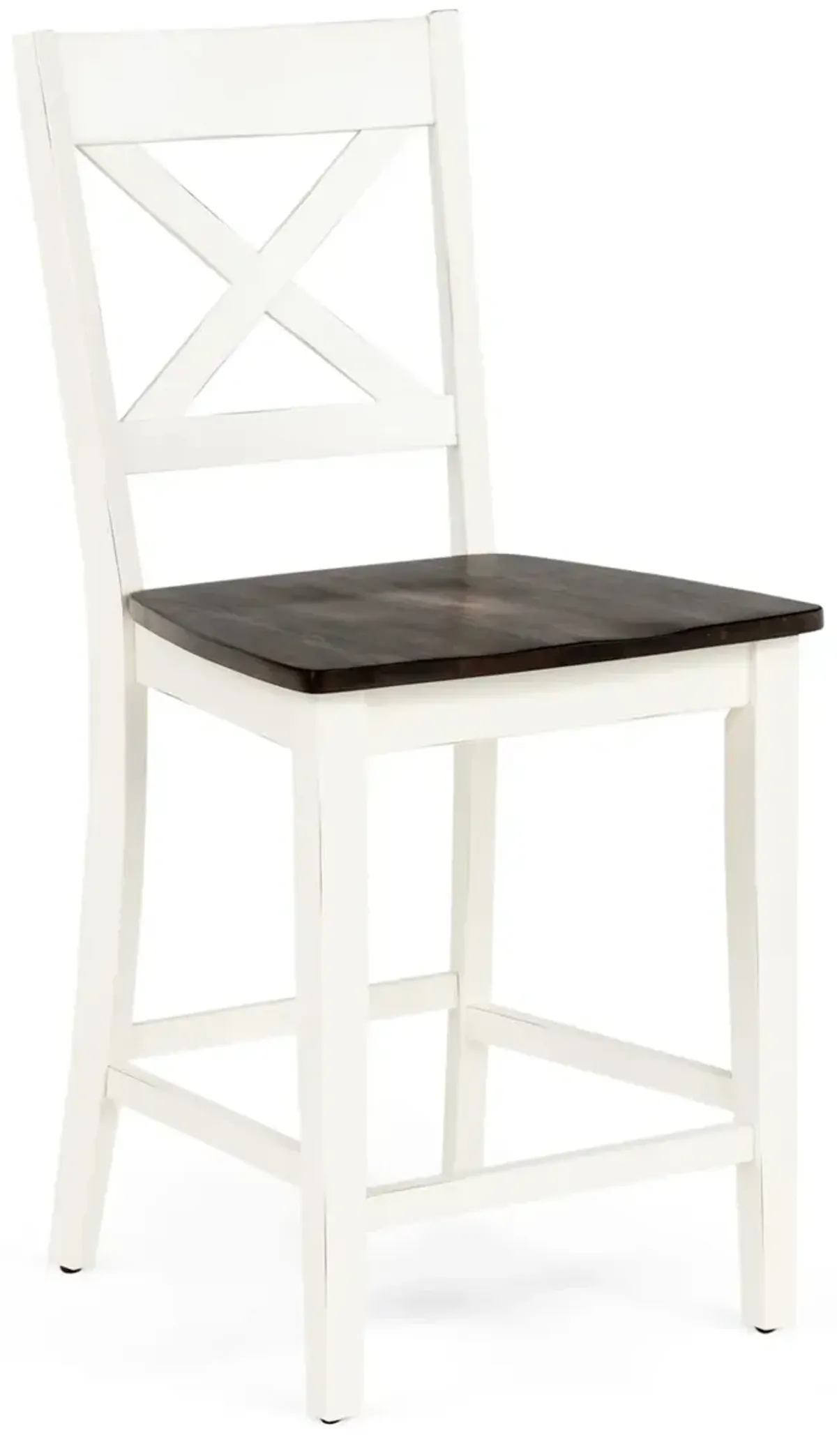   La Carte Counter Stool - White