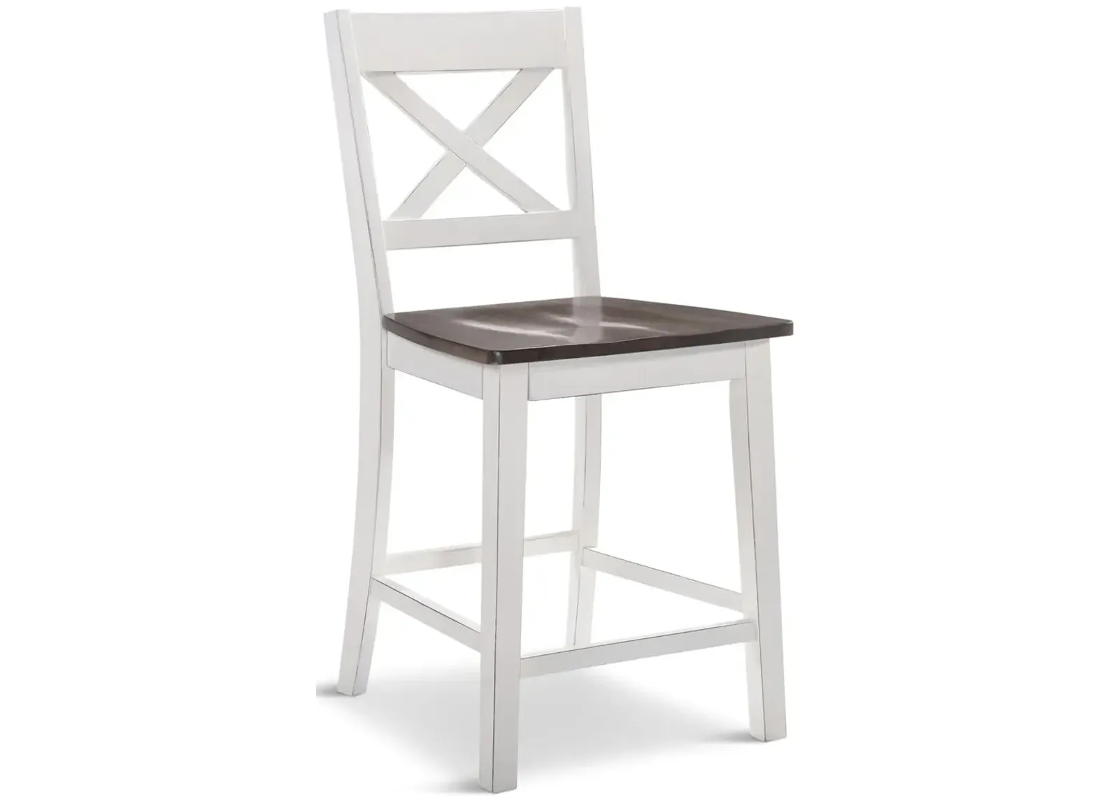   La Carte Counter Stool - White