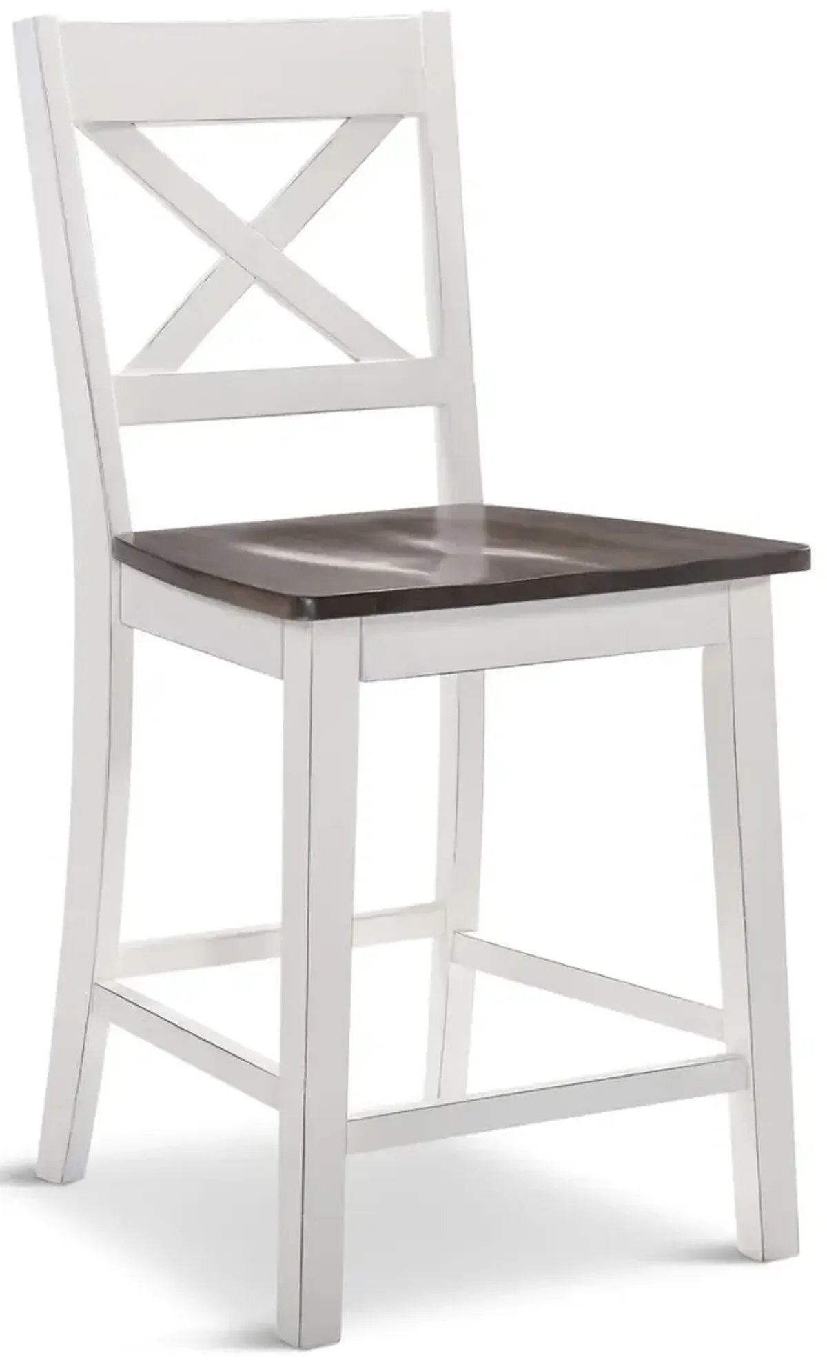   La Carte Counter Stool - White