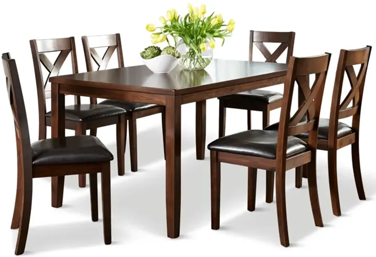 Thornton Dining table with 6 chairs