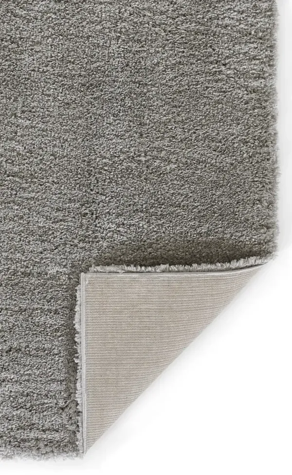 Novogratz Nola Shag Light Grey - 5 3  x 7 0  Area Rug