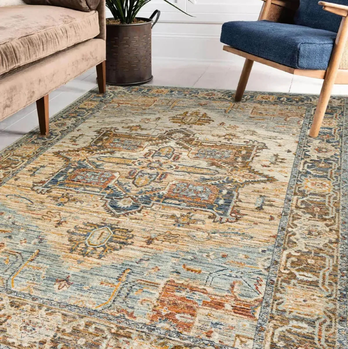 Bergama Riverview - 5 0  x 7 10  Area Rug