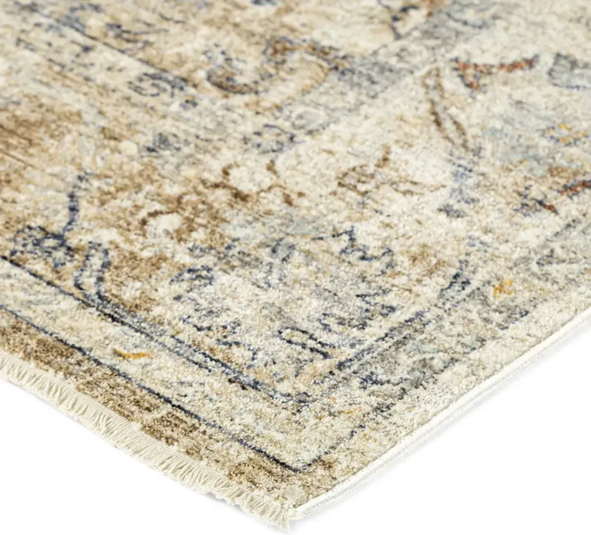 Bergama Ivory - 5 0  x 7 10  Area Rug