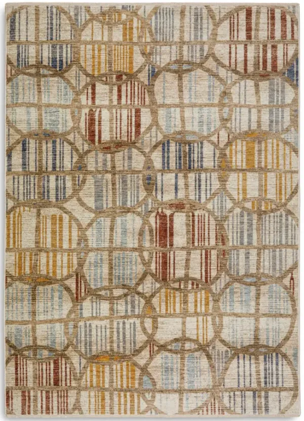 Neola Khaki - 5 0  x 7 10  Area Rug