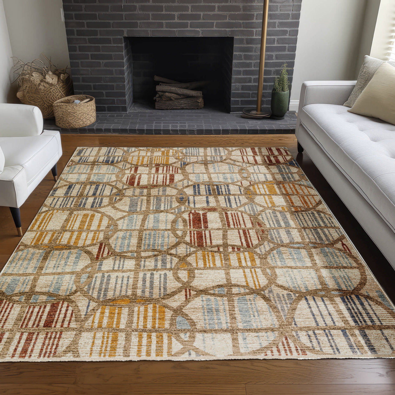 Neola Khaki - 7 10  x 10 0  Area Rug