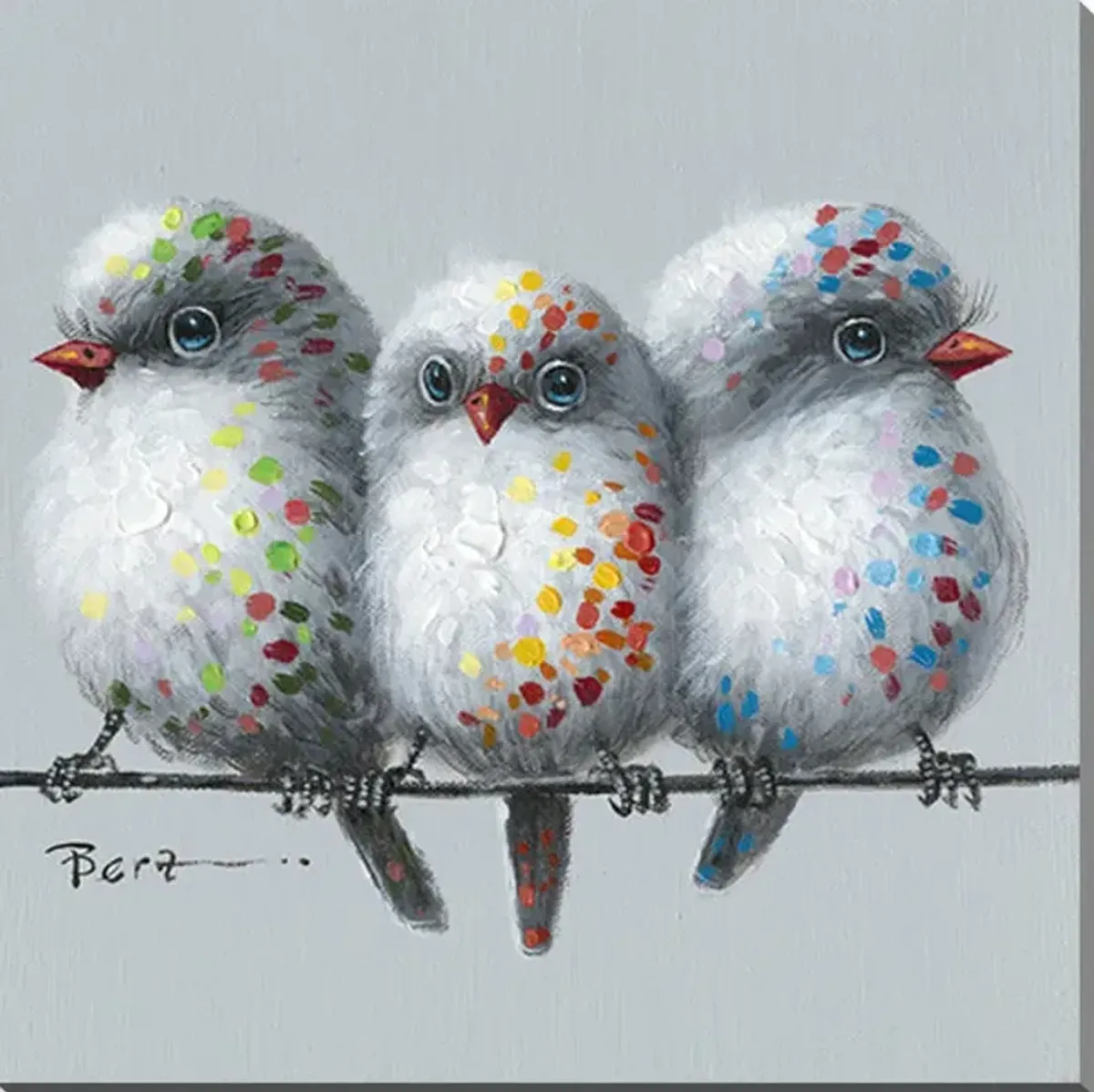 Three s Company Canvas Art