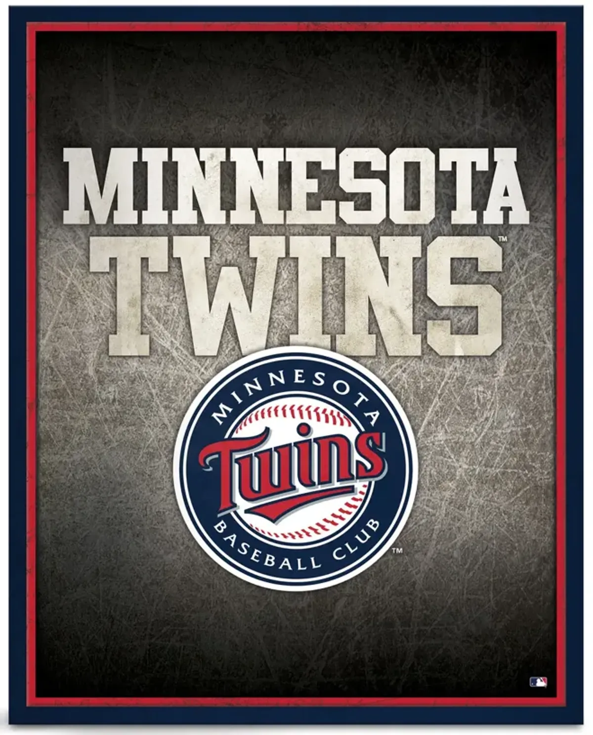 MN Twins Shadow Canvas Art