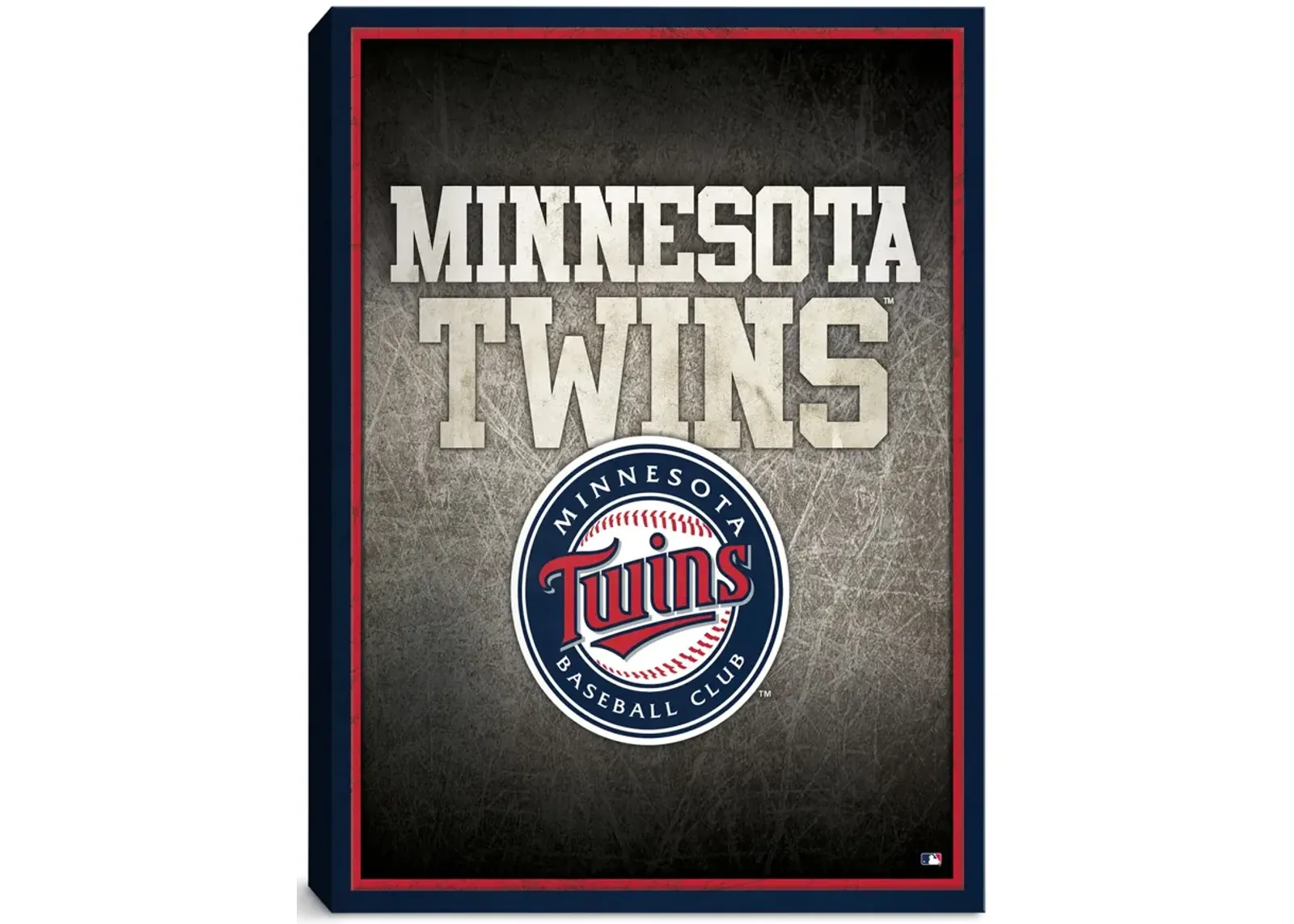 MN Twins Shadow Canvas Art