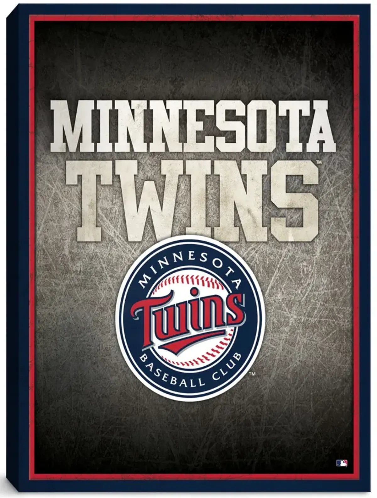 MN Twins Shadow Canvas Art