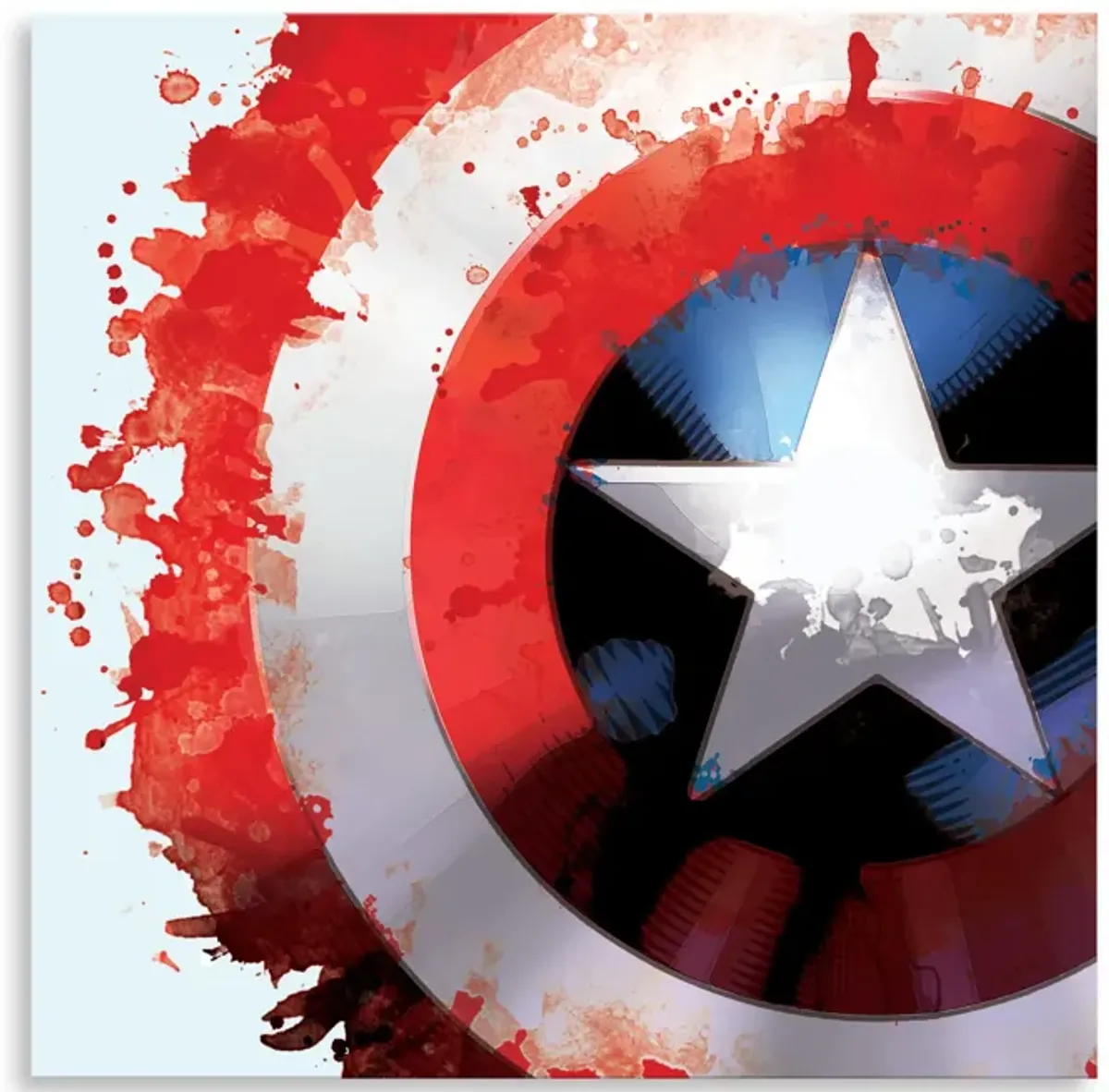 Captain America Canvas Art