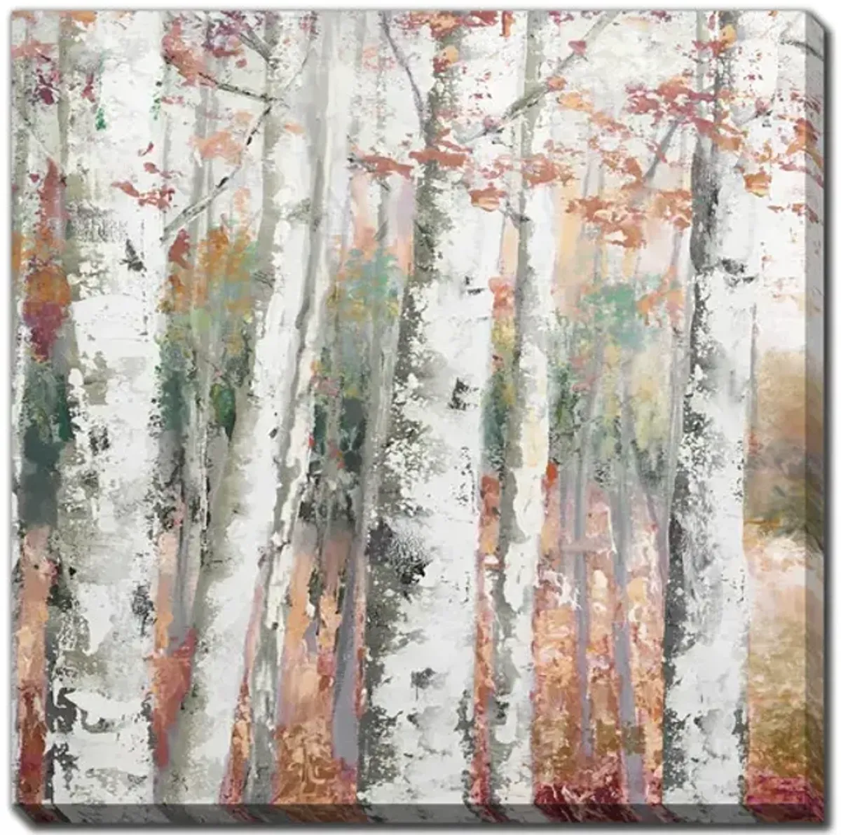 Rustic Woodland II Canvas Art