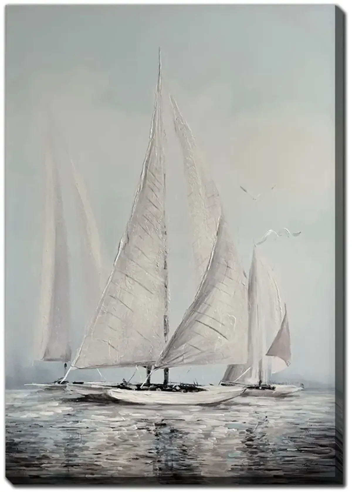 Turquoise Sails Canvas Art