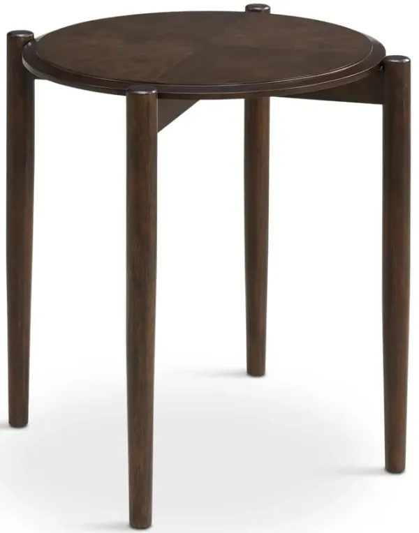 Davina End Table - Mahogany