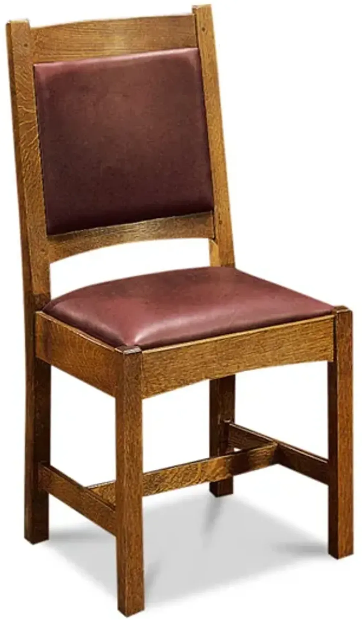 Mission Cottage Leather Side Chair