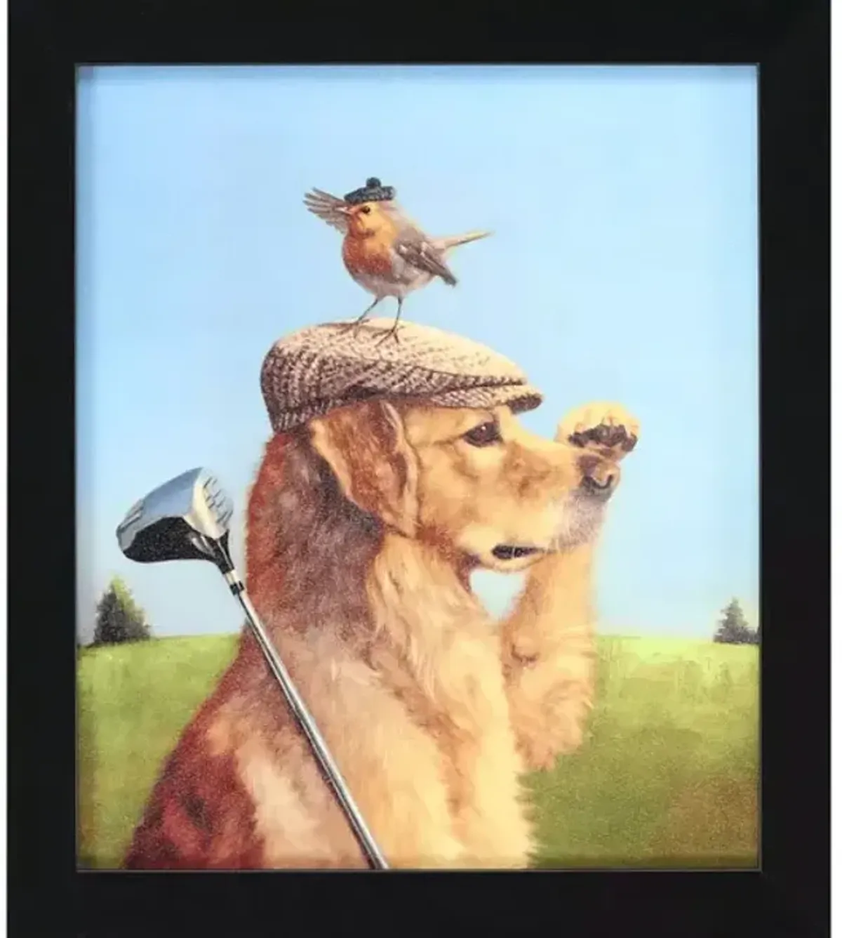 Lost Ball Framed Art