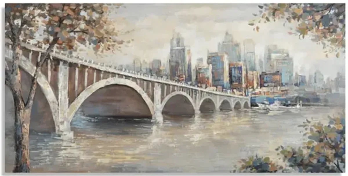 Stone Arch Fall Canvas Art