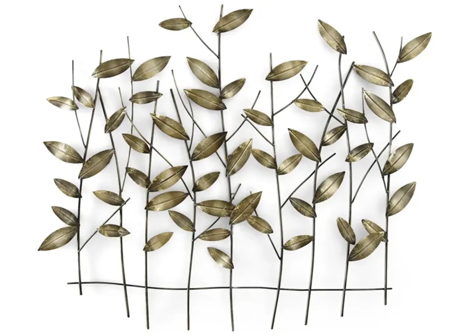 Flutter Leaves Metal Wall Art