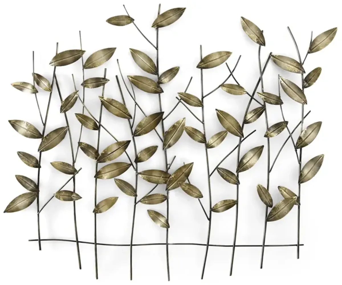 Flutter Leaves Metal Wall Art