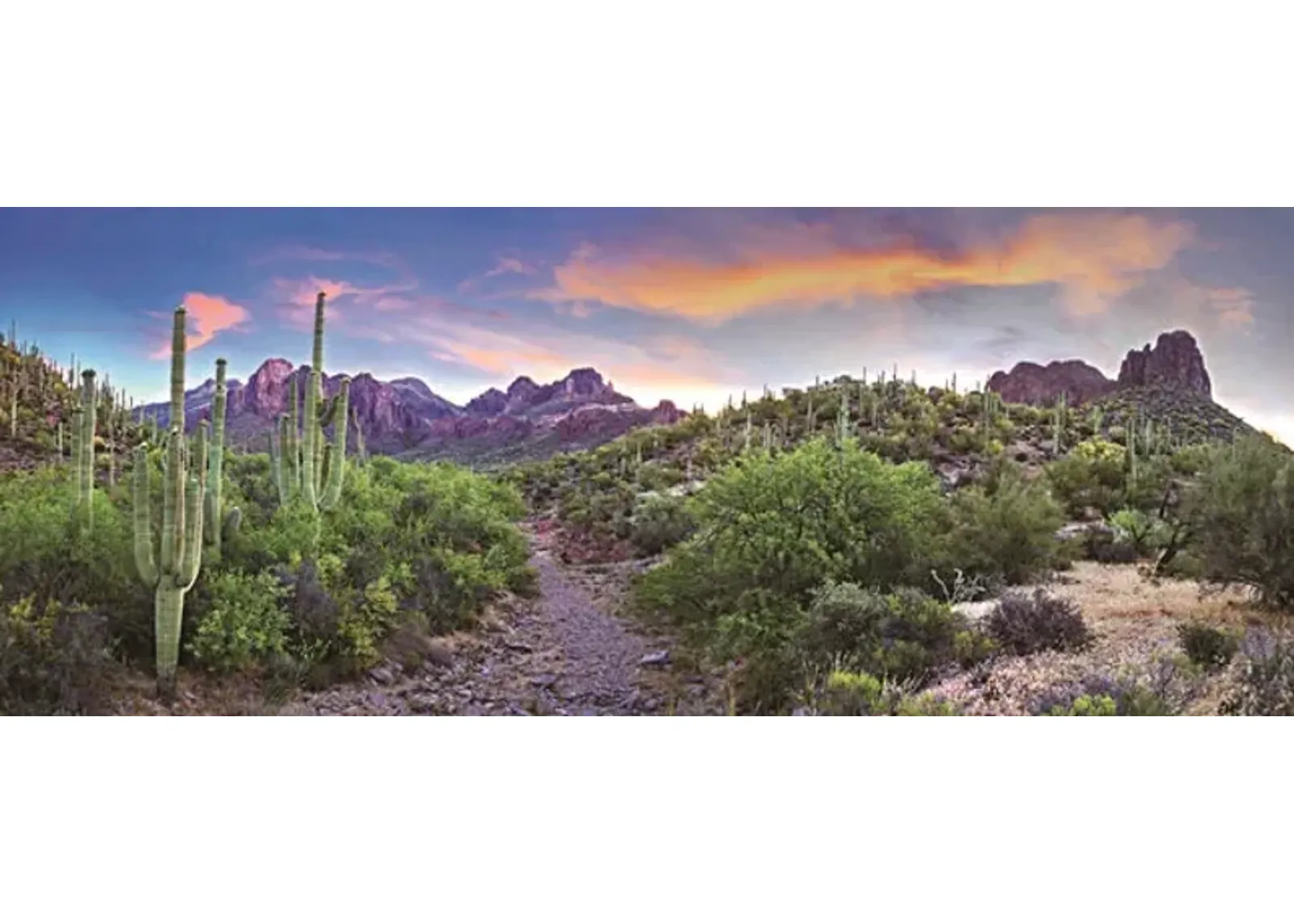 Desert Sky Glass Art