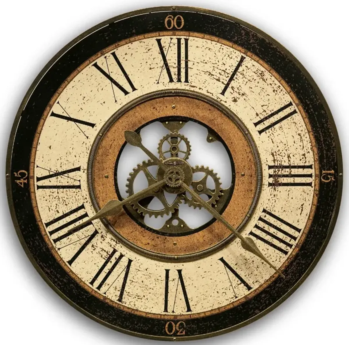 Brass Works Wall Clock