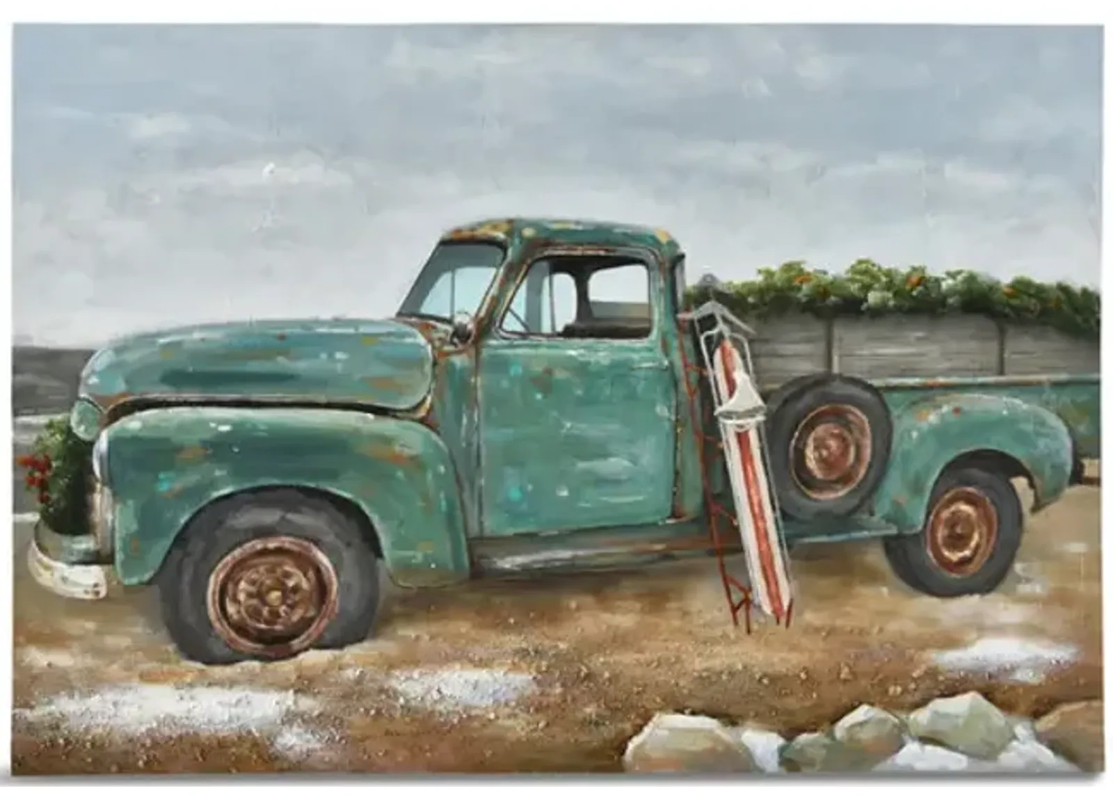 Vintage Truck Canvas Art