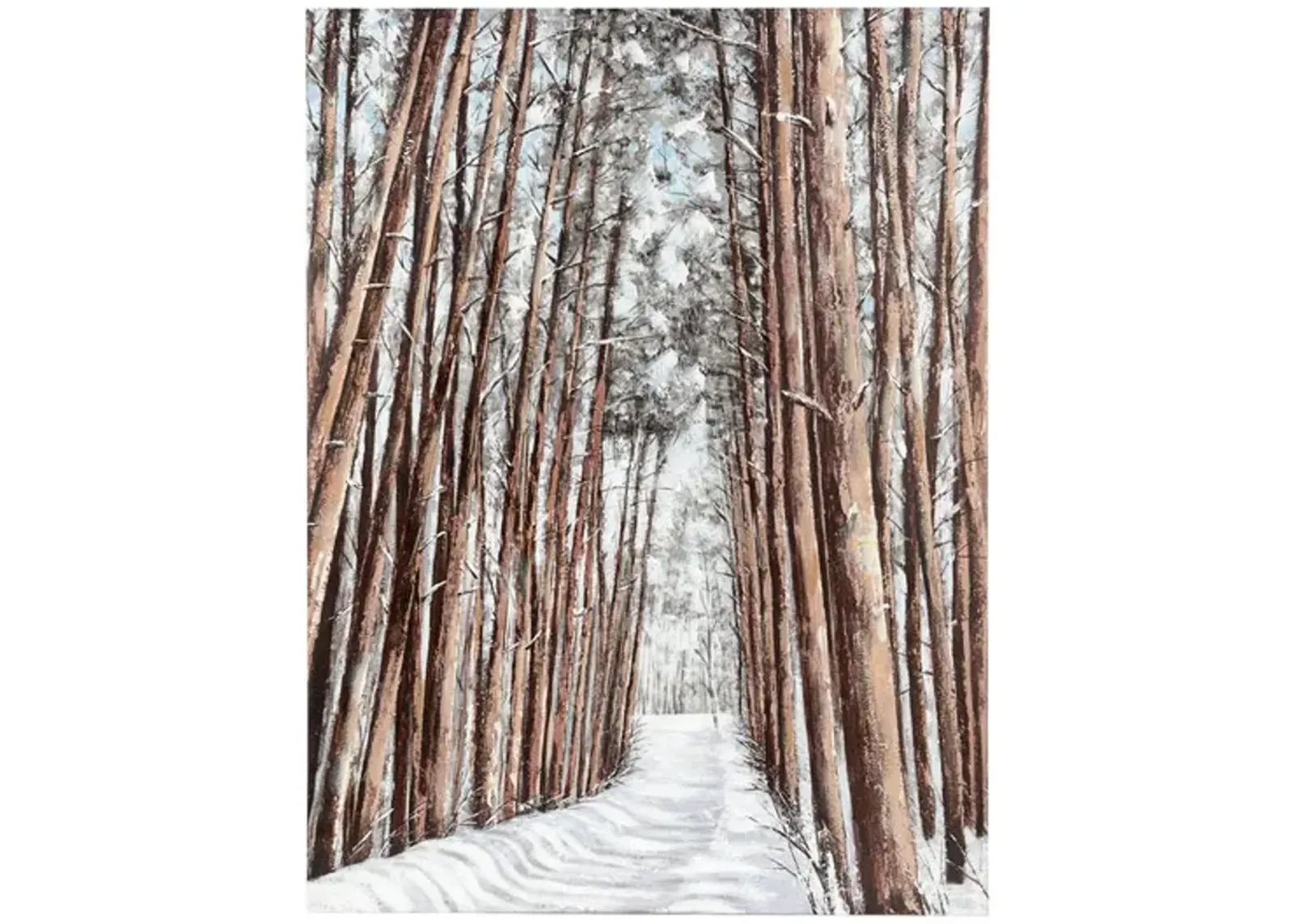 Winter Woods Canvas Art