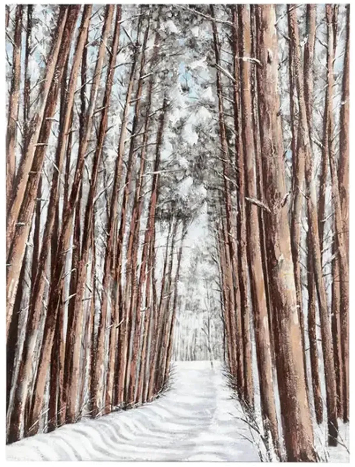 Winter Woods Canvas Art