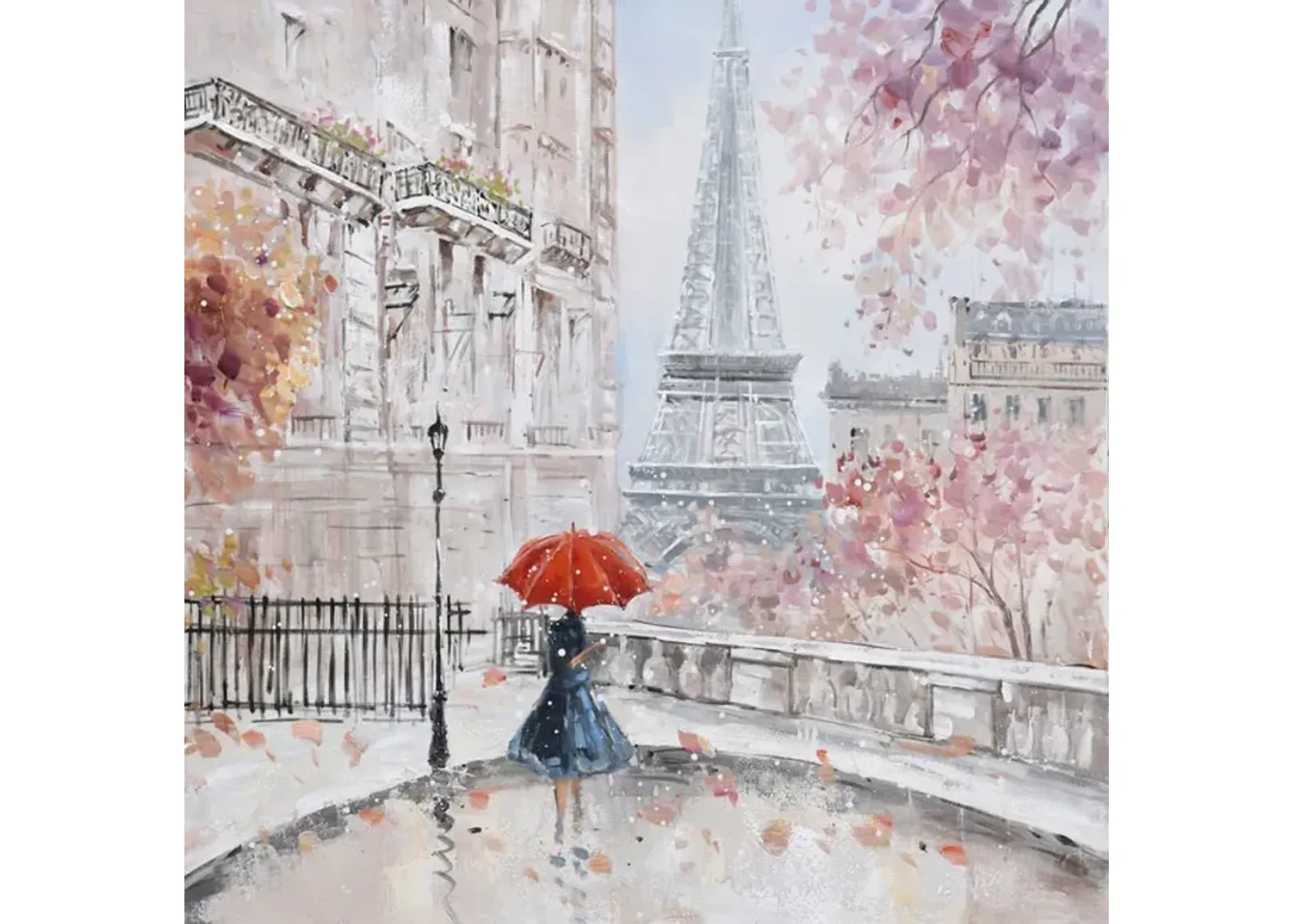 Spring In Paris Canvas Art