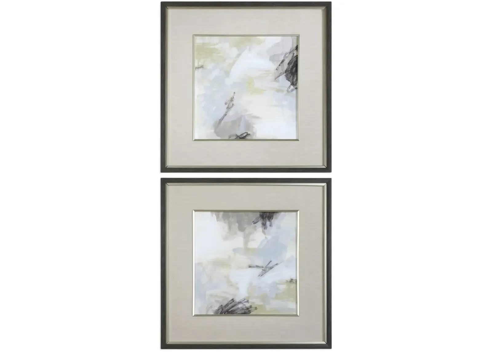 Abstract Vistas Framed Prints Set of 2