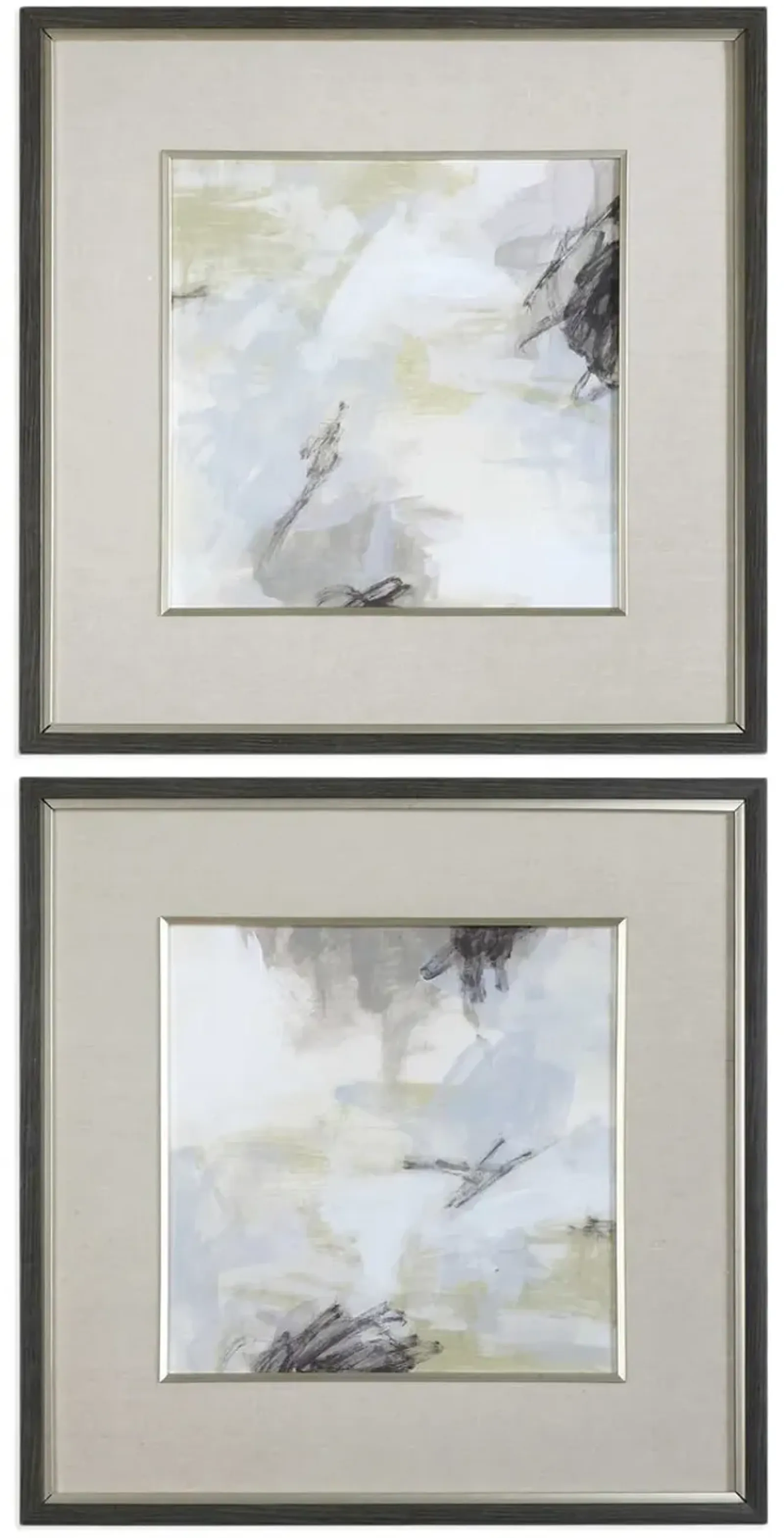 Abstract Vistas Framed Prints Set of 2