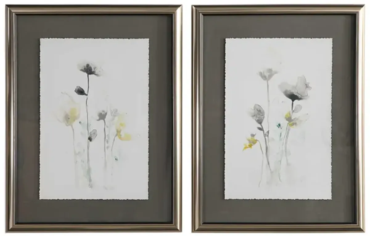 Stem Illusion Framed Prints - Set of 2